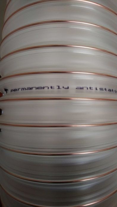 Антистатични полиуретанови маркучи за аспирация - цени при снимките