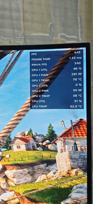 ТОП Геймърско PC Ryzen 5 9600X/32Gb/1TB SSD/RD 6900XT 16Gb/Гаранция