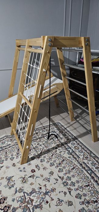 Детский игровой комплекс.  Горка лазинки