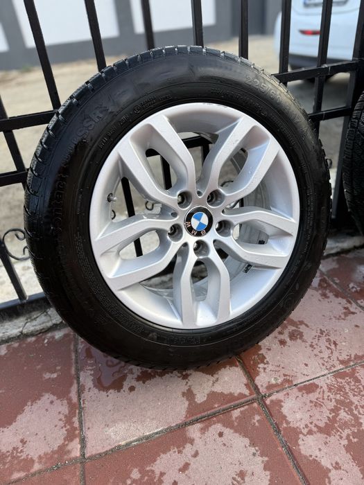 Set jante + anvelope de iarna bmw originale