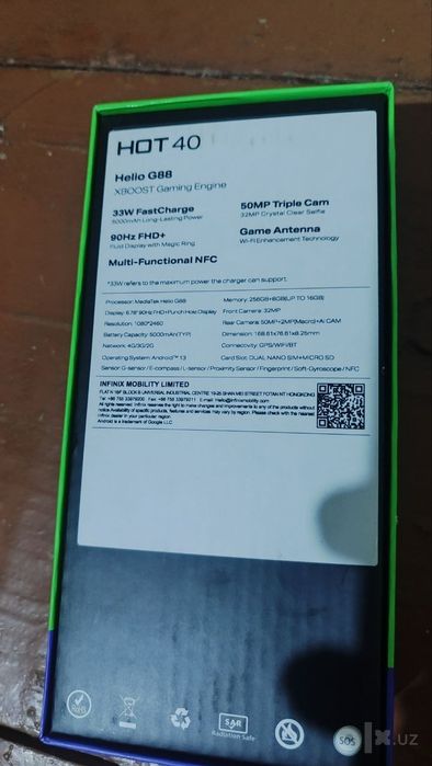 Infinix Hot 40 256/16