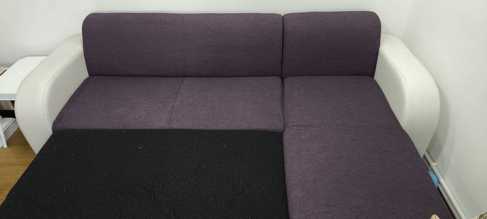 Colțar stofă stare bună