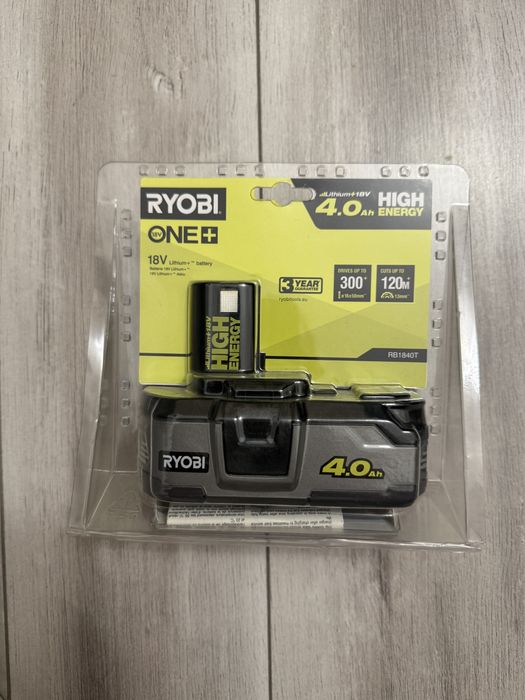 Acumulator Li-Ion RYOBI  ONE + 18V 2,5 ah ,4 ah si 5 ah  noi sigilate