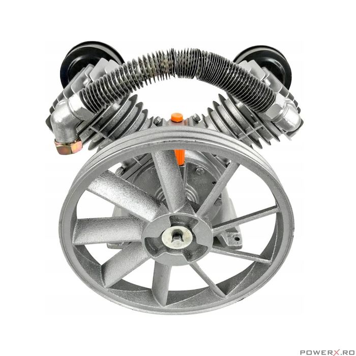 Cap compresor de aer cu 2 cilindri, motor pentru compresor, 4kW