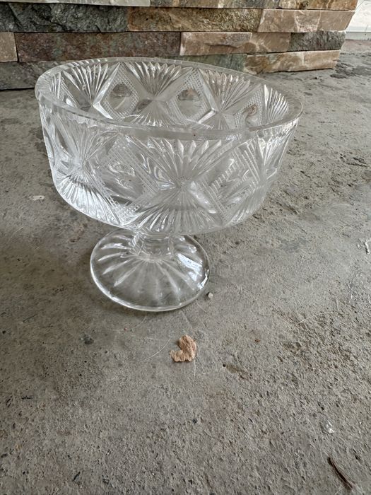 Вазы хрустальные