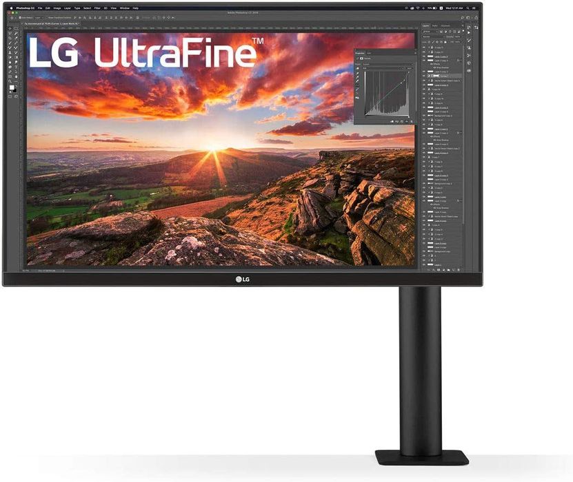 Ергономичен монитор LG 27” 27BN88U-B Ergo IPS UHD 4K Ultrafine™