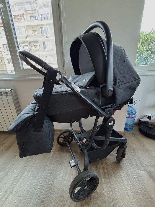 Бебешка количка + Isofix