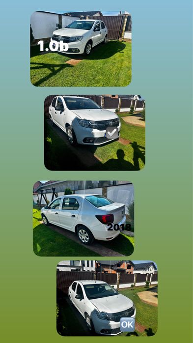 Dacia logan 2 2018 1.0benzina si gpl imatriculata