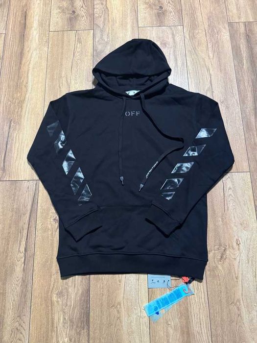 Off-White Arrow Logo Black Hoodie