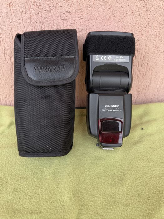 Bliț Manual Wireless Yongnuo Speedlite YN560 IV (Universal) + Husă