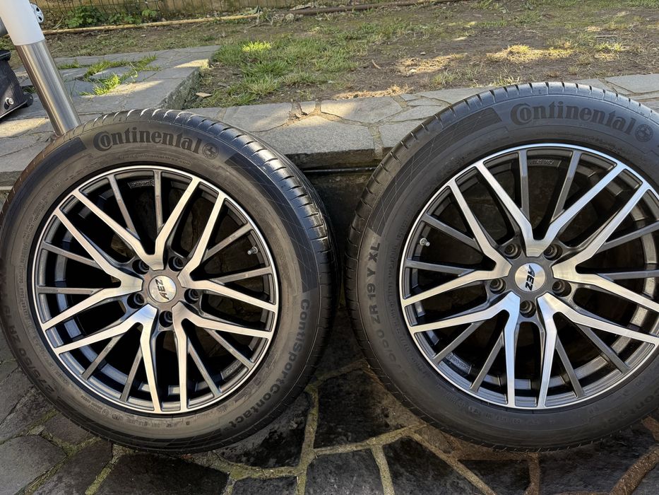 Jante AEZ R19 + anvelope Continental