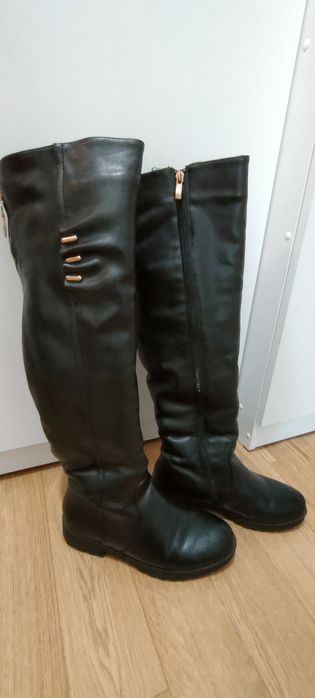 Женские сапоги ботфорты