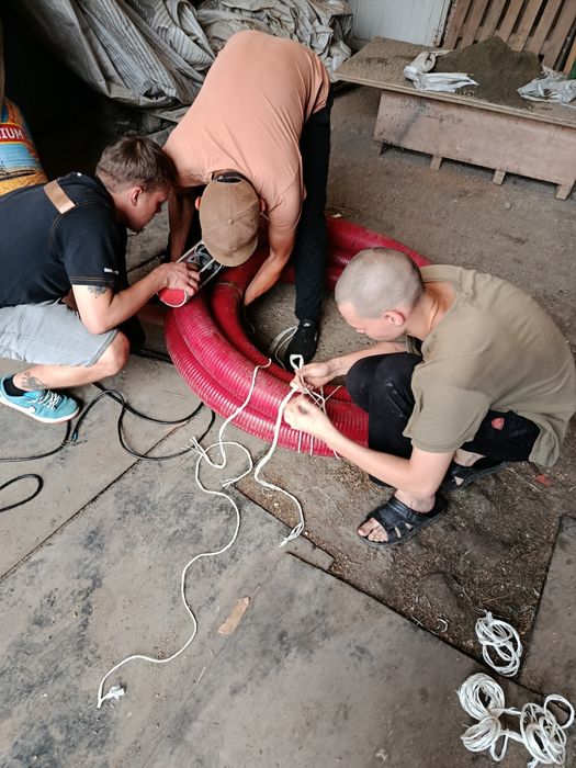 Гибкий шнек (транспортёр)