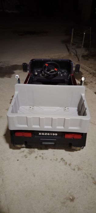 Аккумуляторли янги детский машина сотилади срочно