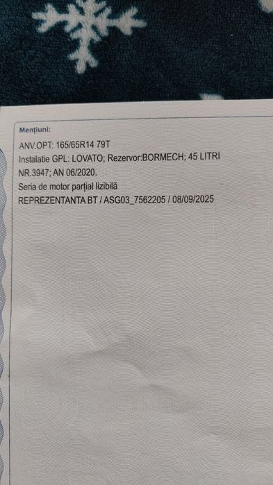 Fiat Panda 1.1 benzină+GPL