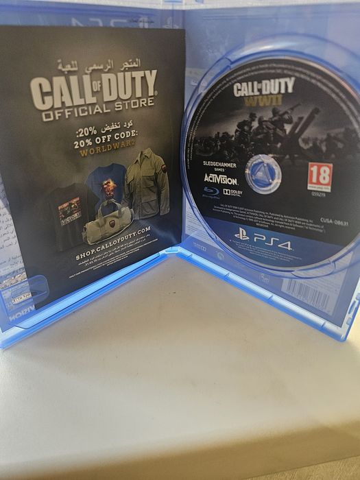 Call of duty ww2 диск