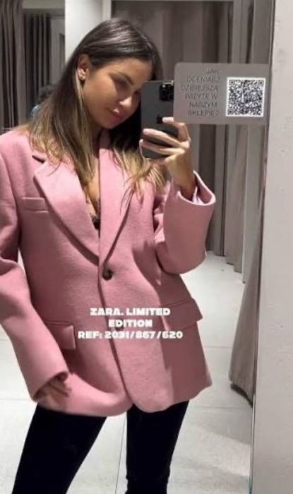 Вълнено сако Zara, Limited edition . Размер С