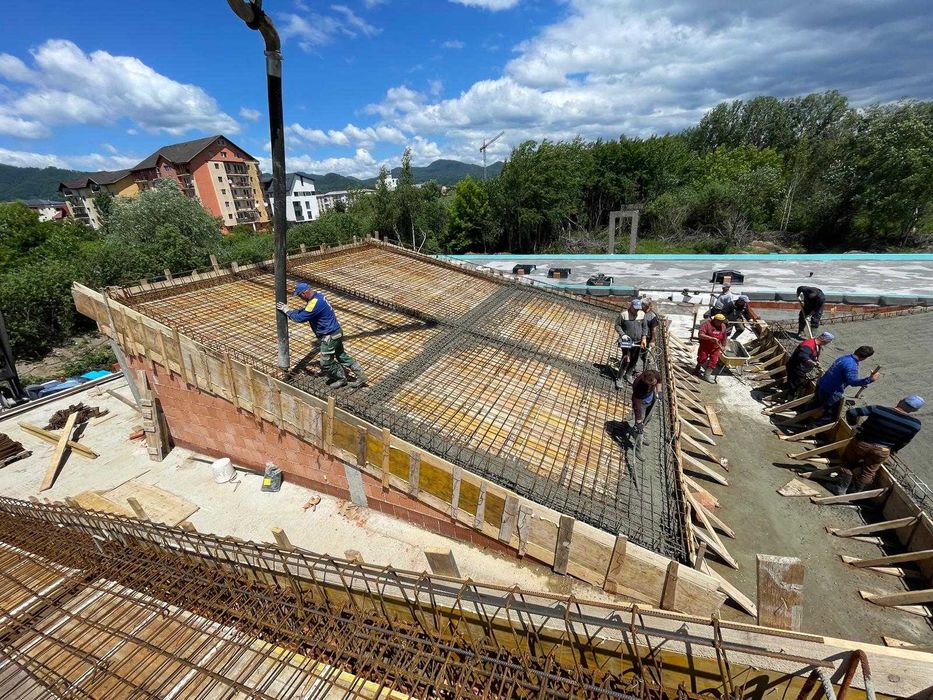 Executăm lucrări de construcții: structuri, fundații, case la roșu etc