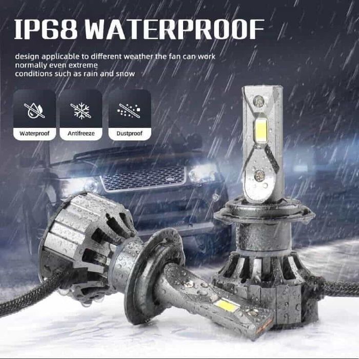 Bec led h1 auto lumina aba rece