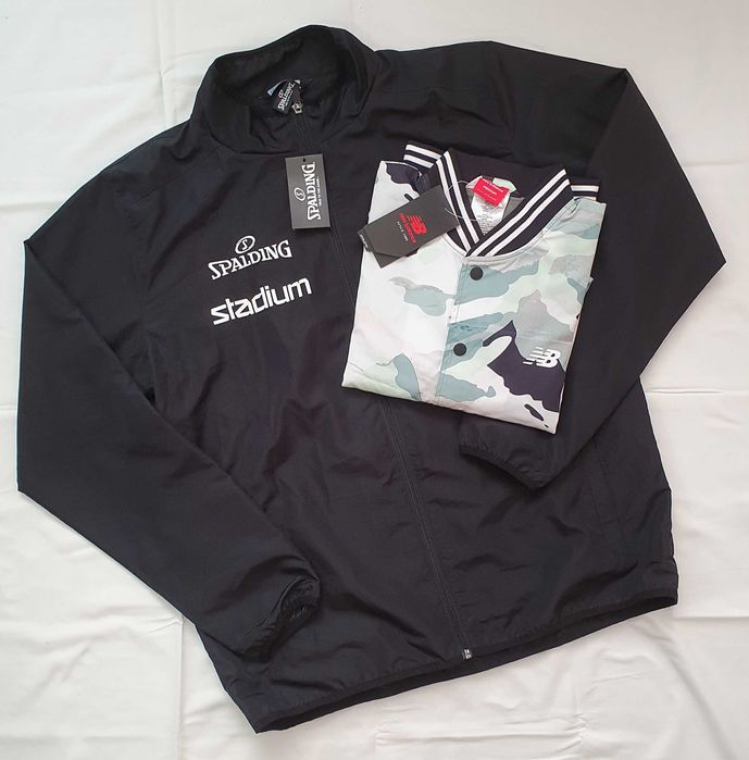 Комплект: яке New Balance, ветровка Spalding
