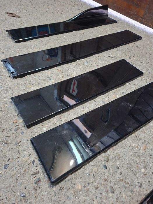 Лип за предна броня + добавка за праг BMW E39. E60 и други