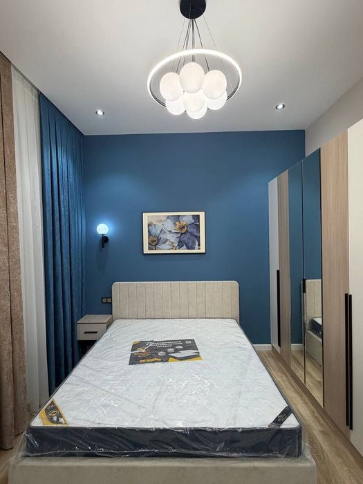 Шахристанский Новостройка Юнусабад 3/8/11. 80м2 Новый Евро ремонт