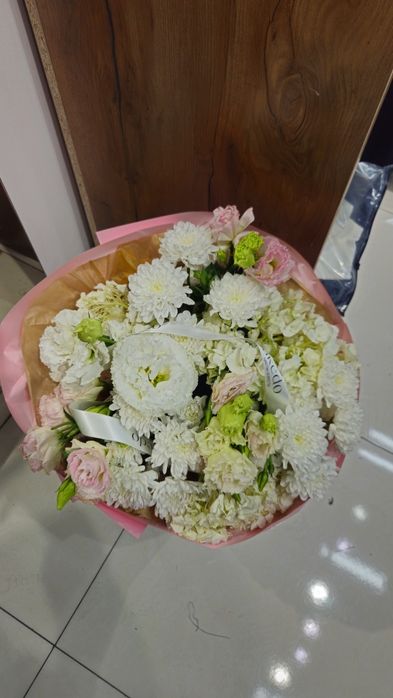 Свежий гүл кеше азанда келген