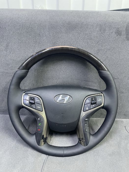 Перетяжка и оплетка руля