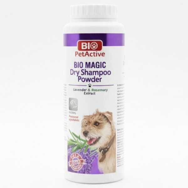 Сух Шампоан - Лавандула и Розмарин - за Кучета - 150гр.- Bio PetActive