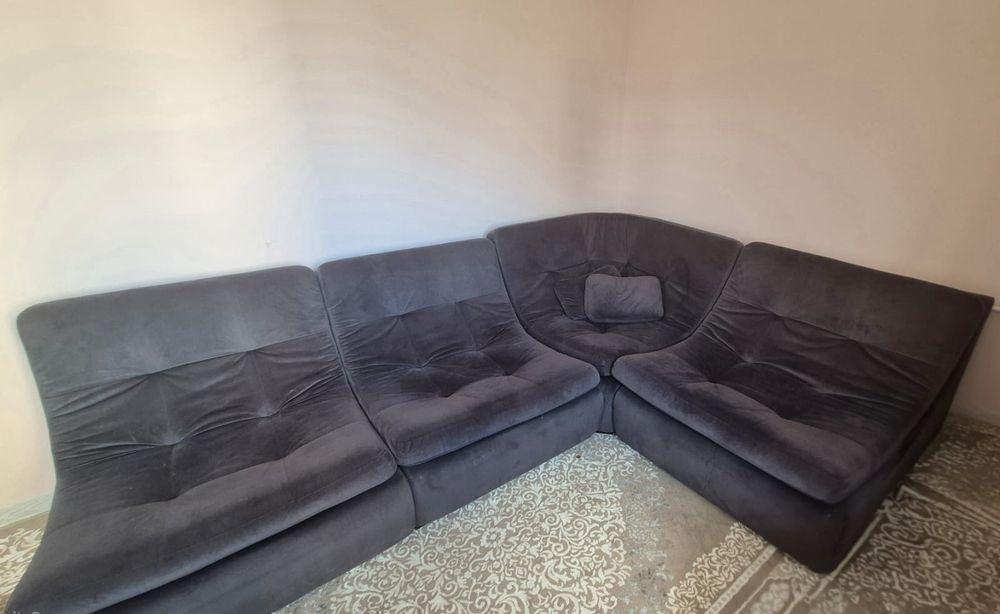 Уголок диван, цвет графит