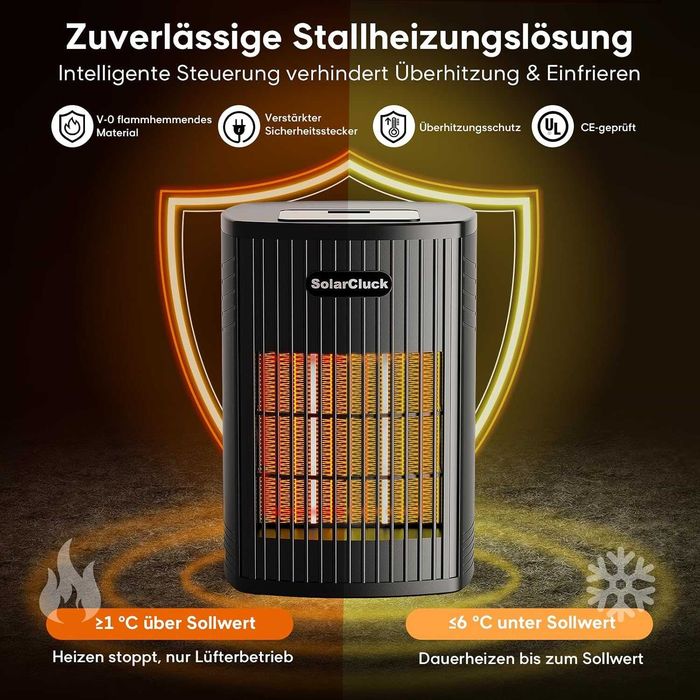SolarCluck нагревател за кокошарник 300/600 W
