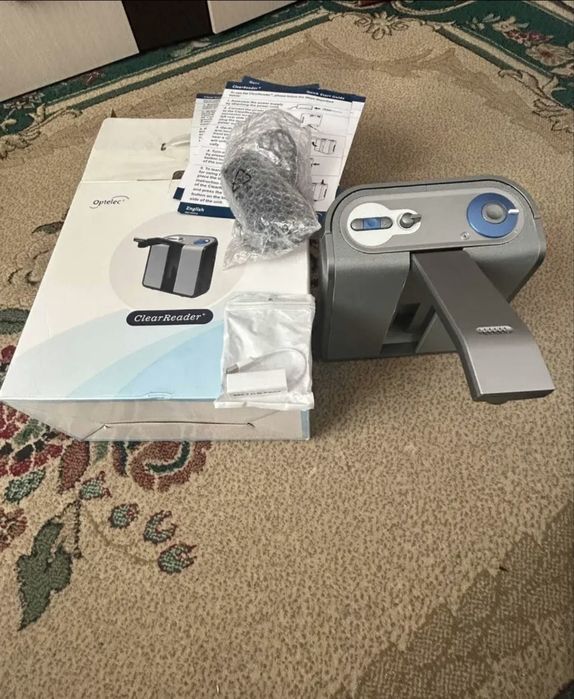 Читающая мащинка Clear reader + Optelec