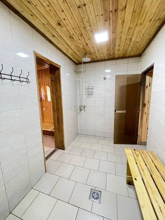 Семейная баня на дровах