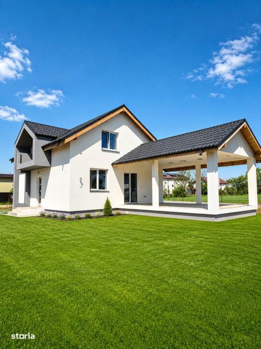 Casa individuala | Balotesti | 586 mp teren | Eficienta energetica rid