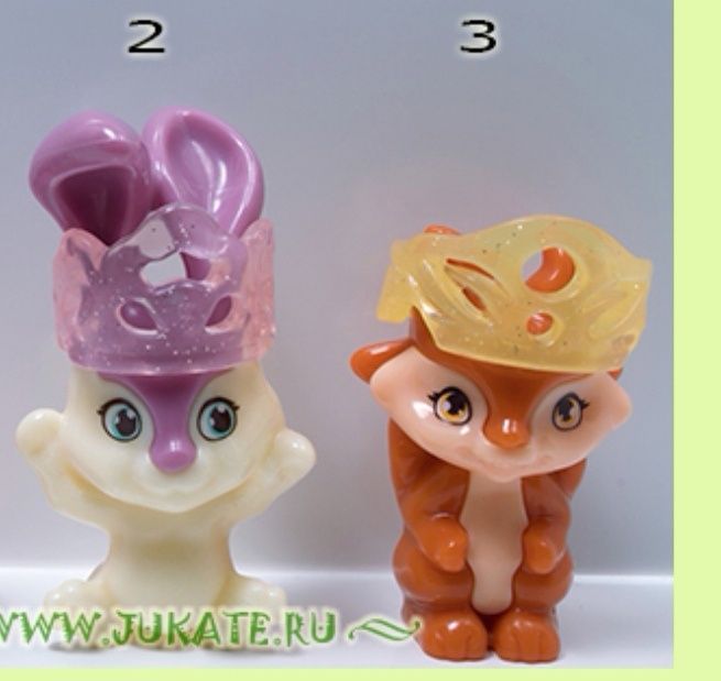 Киндер игрушки из разных серий.