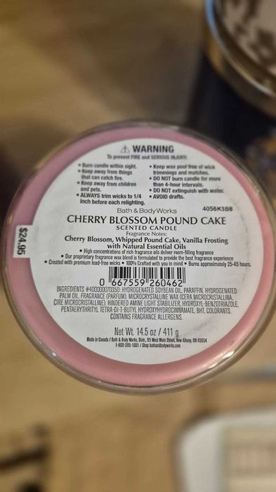 Lumanari Bath and Body works