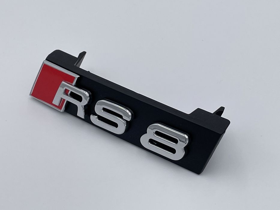 Set Embleme Audi Rs8 crom s-line