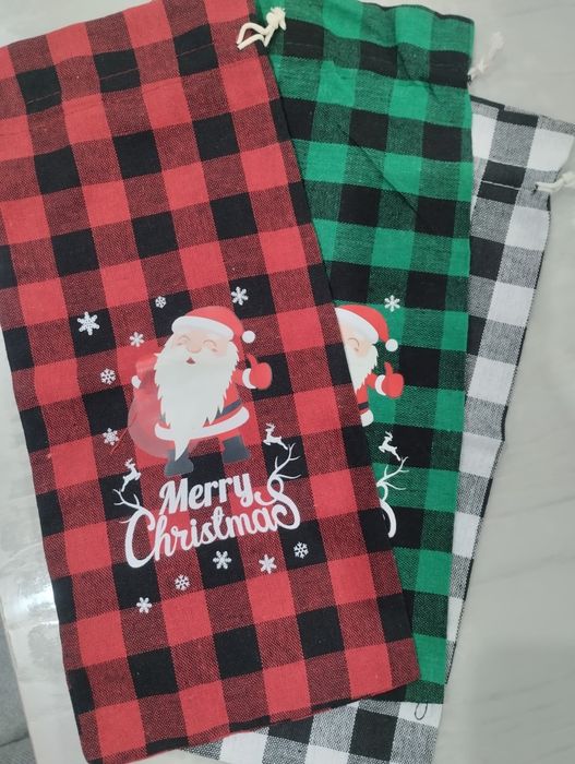 Коледни торбички за бутилки