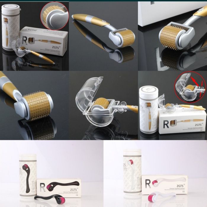 Dermaroller Gold original soch va soqol o'stirish uchun