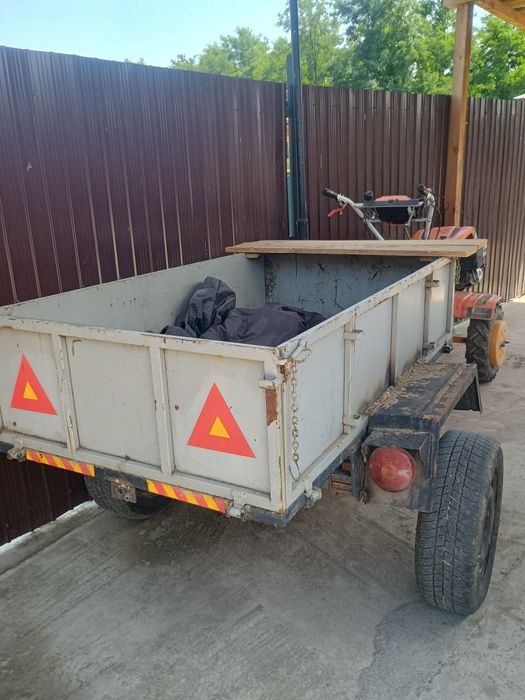 Motocultor Ruris cu remorca