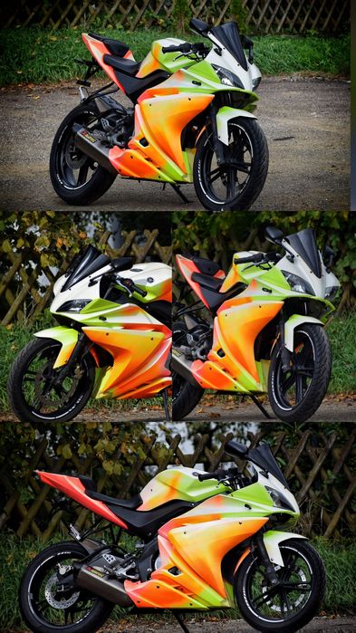 Yamaha yzf 125 de vânzare yzfr125 cbr rc duke rs4 derbi gpr mt