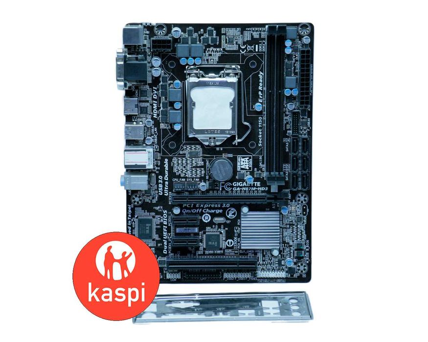 Мат.Плата LGA 1150 GIGABYTE GA-H87M-HD3 2x DDR3