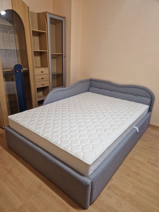 Чисто нова тапицирана спалня с чисто нов матрак Ted Cashmere 140/200