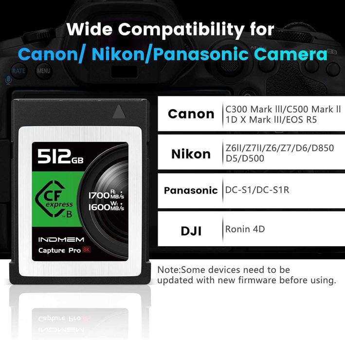 Vand Card de Memorie CFexpress Tip B 512GB nou sigilat