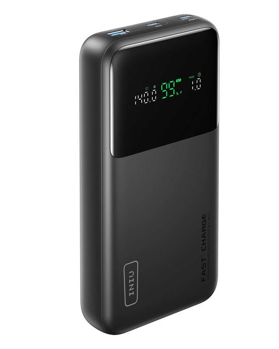 Baterie Externa GIFT Edition INIU Cougar P64-E1 140W Fast Charging Power Bank 25000mAh + Cablu USB-C 240W + Cablu USB-C 100W