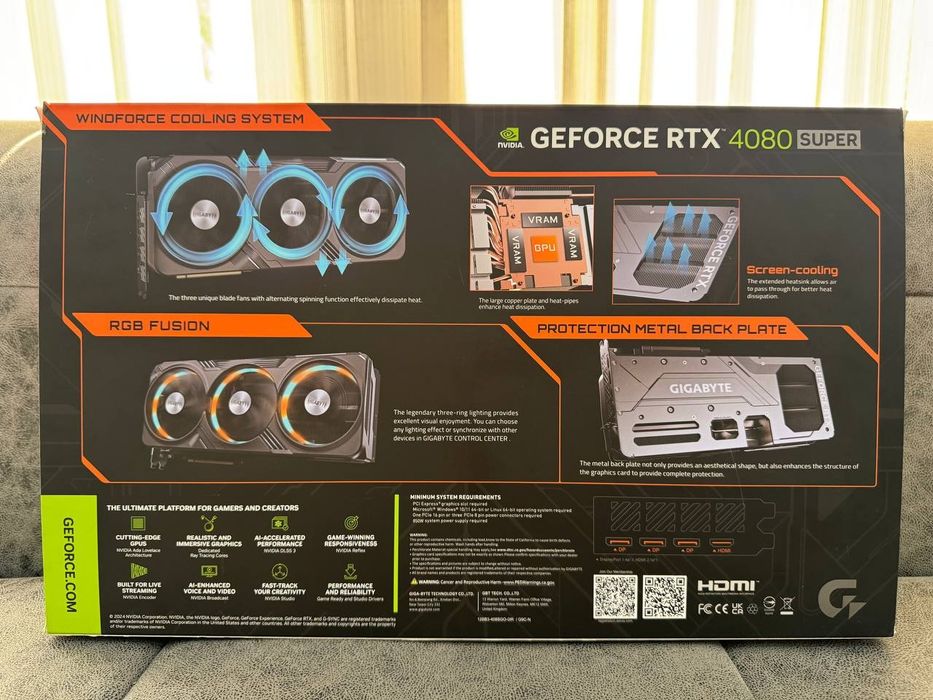 Видеокарта RTX 4080 super
