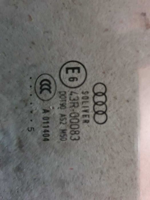 Стекло переднее левое, Б/у, Audi A6