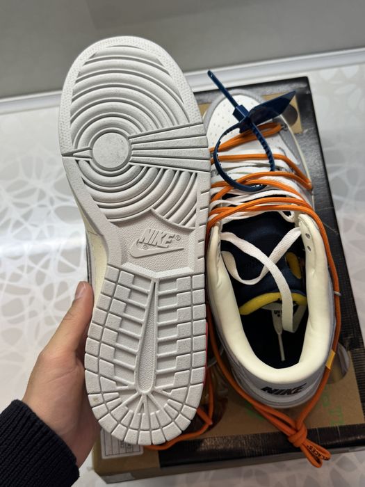 Nike Dunk Off-White Lot 44 Кецове 43 Размер + Кутия