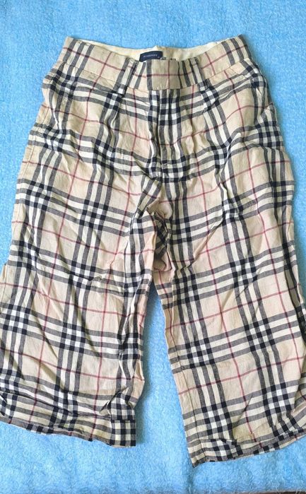 Оригинални къси детски панталони Burberry