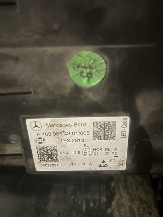 Ляв фар на G-class 2019г.